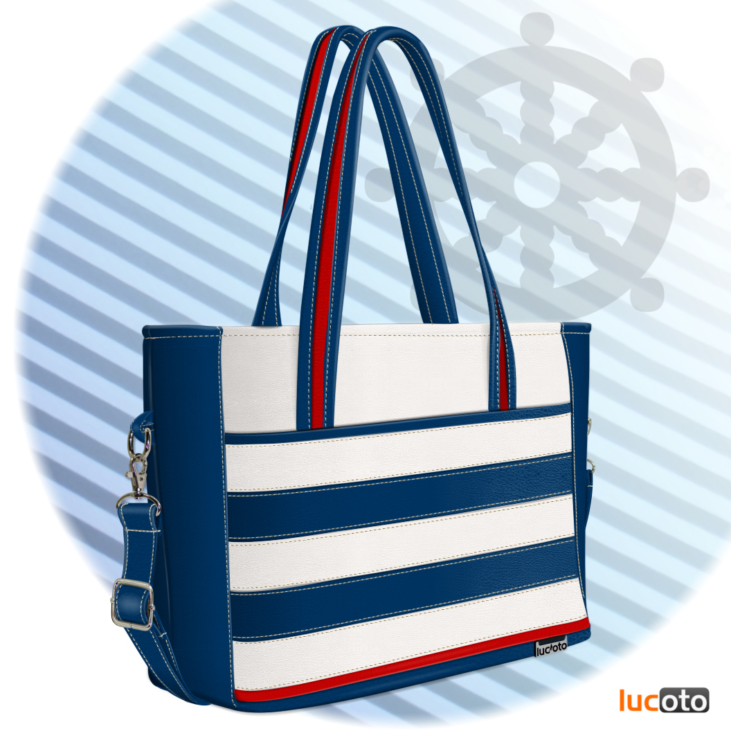 Joli Uni Sailor blue , white and red 