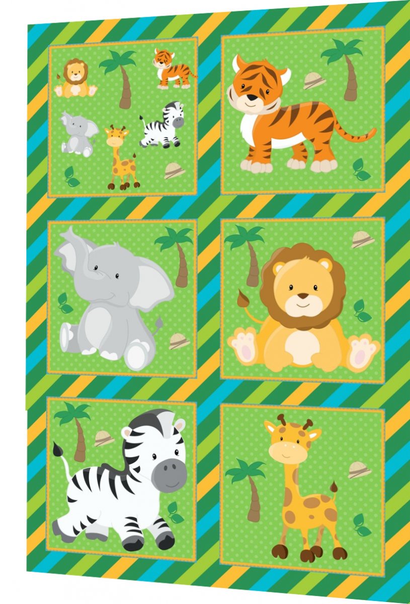 BAVLNĚNÝ PANEL - SADA 30 x 45 cm 4dg12