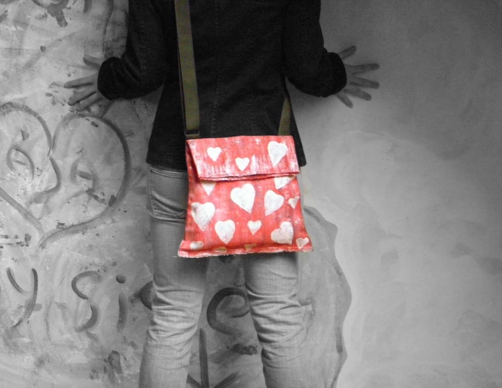 Originál malovaná kabelka