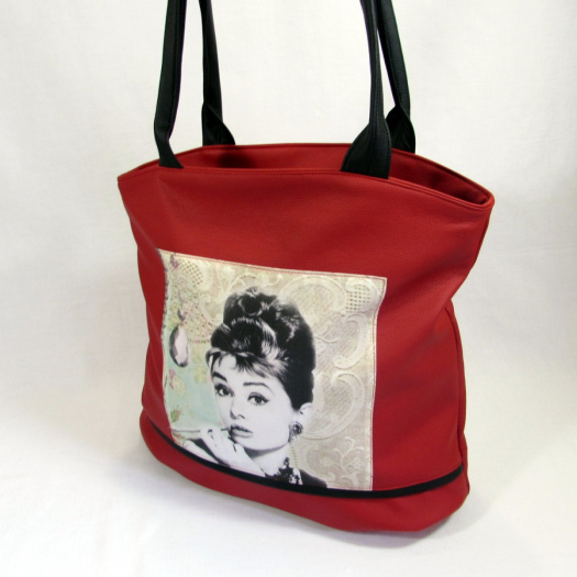 taška Audrey červená