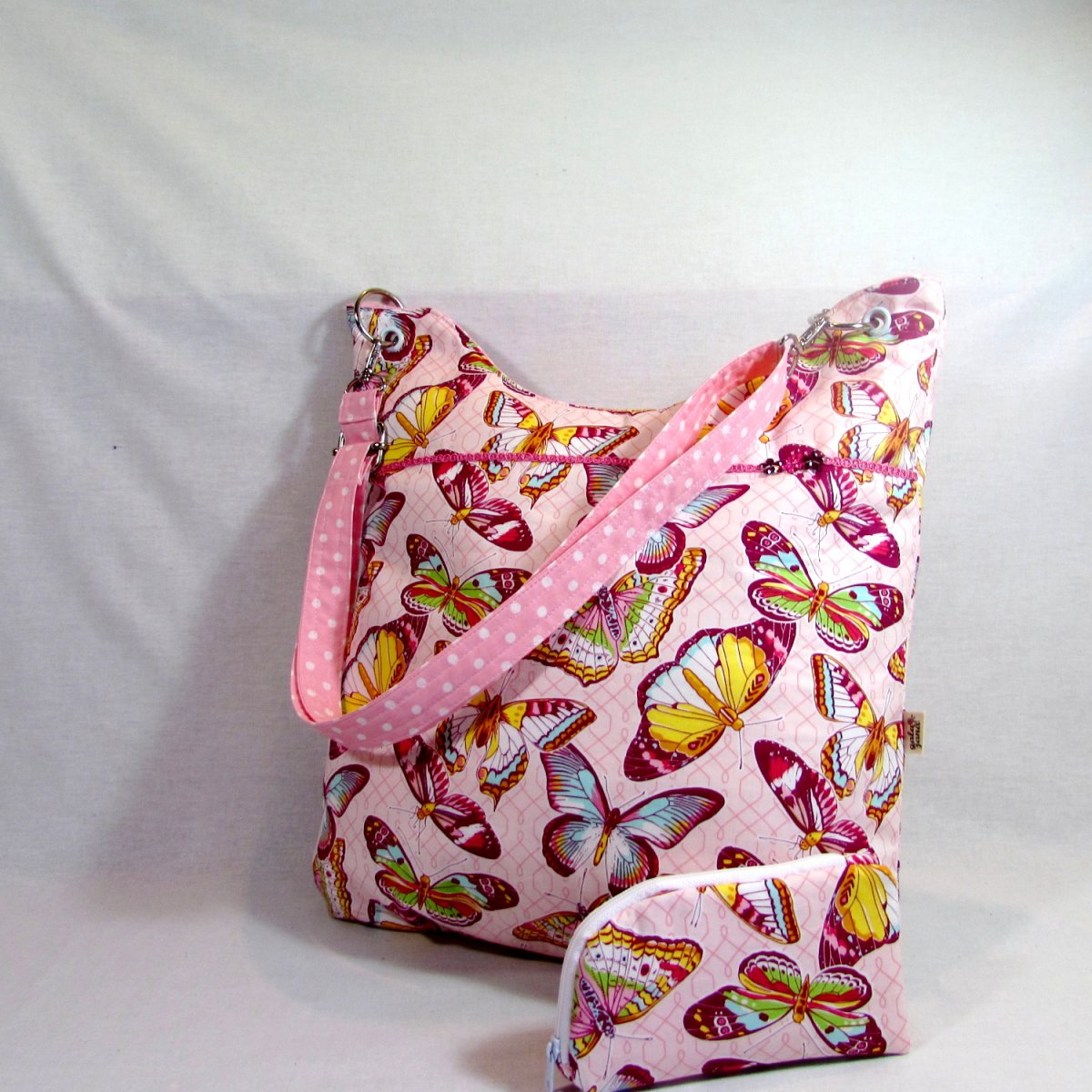 kabelka romantická motýlková