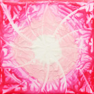 Mandala kachle růžová 1
