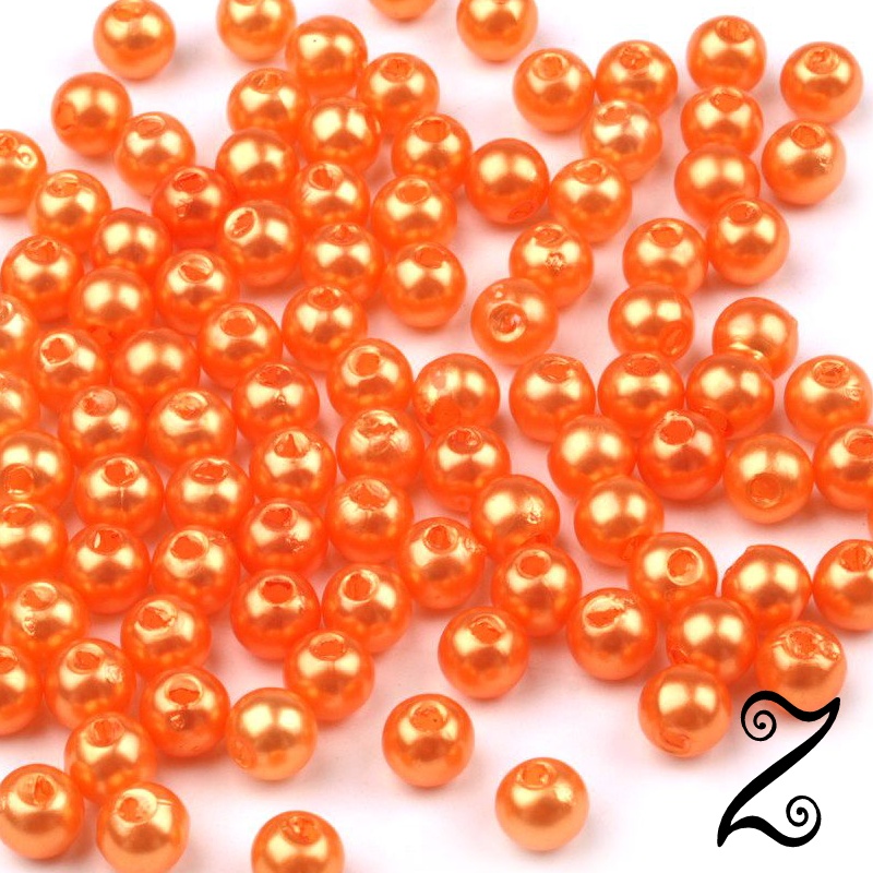 Voskovky, oranžová, 4 mm (100ks)