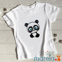 Dětské hravé tričko s pandou
