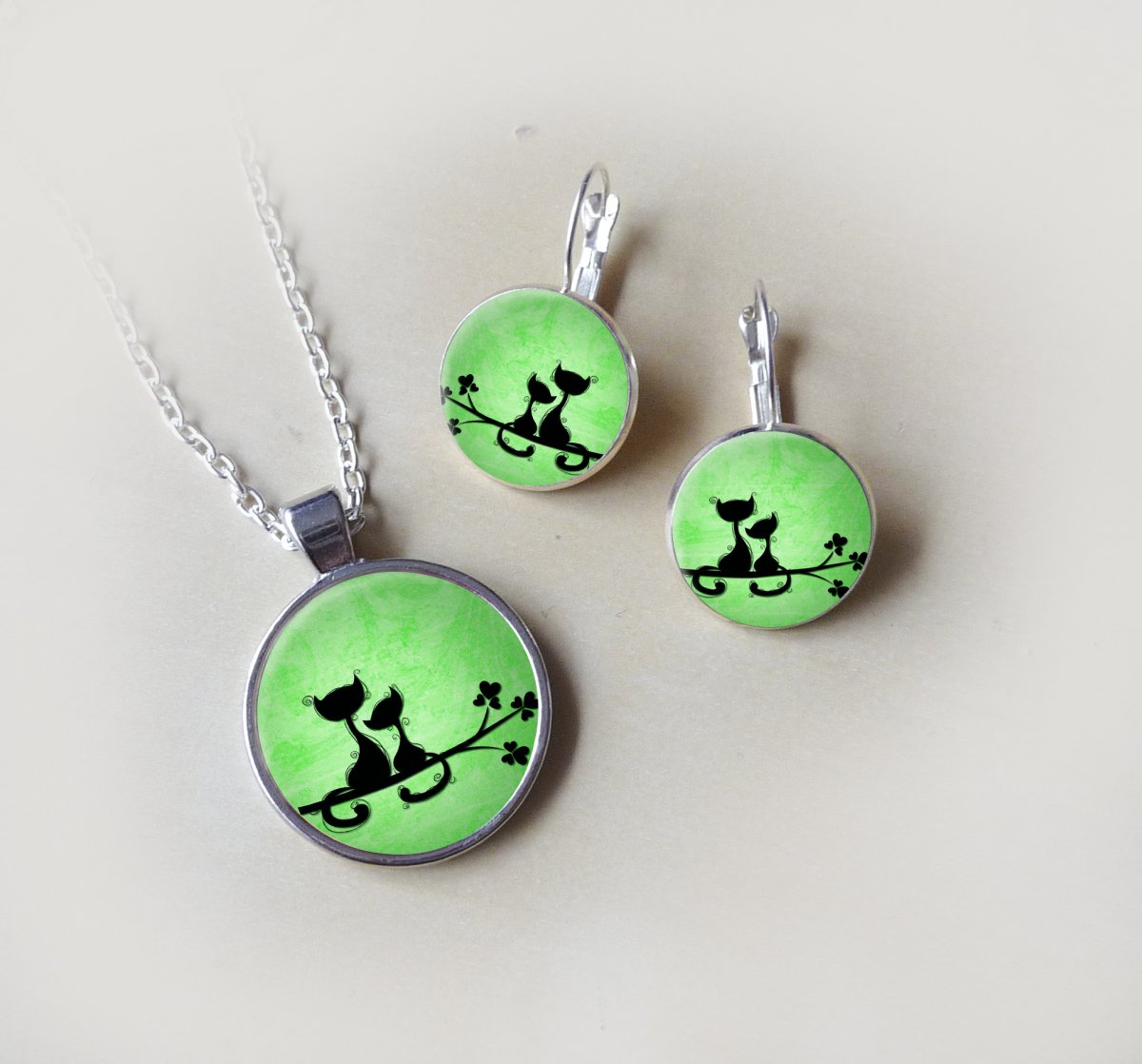 Souprava - náušnice + přívěsek 