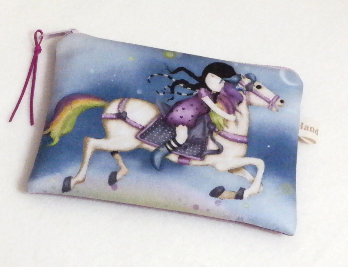 HOLČIČKA S KONÍKEM  - taštička