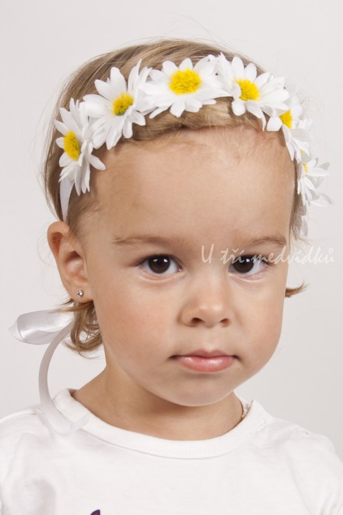 Čelenka - Věneček S Kopretinami