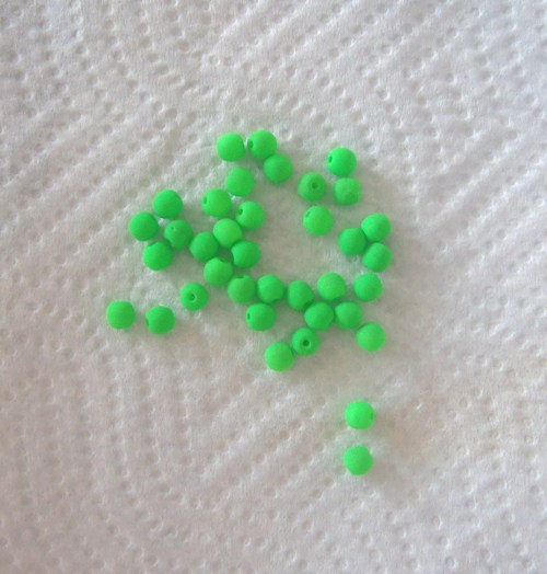 Korálky kulička NEON 4mm