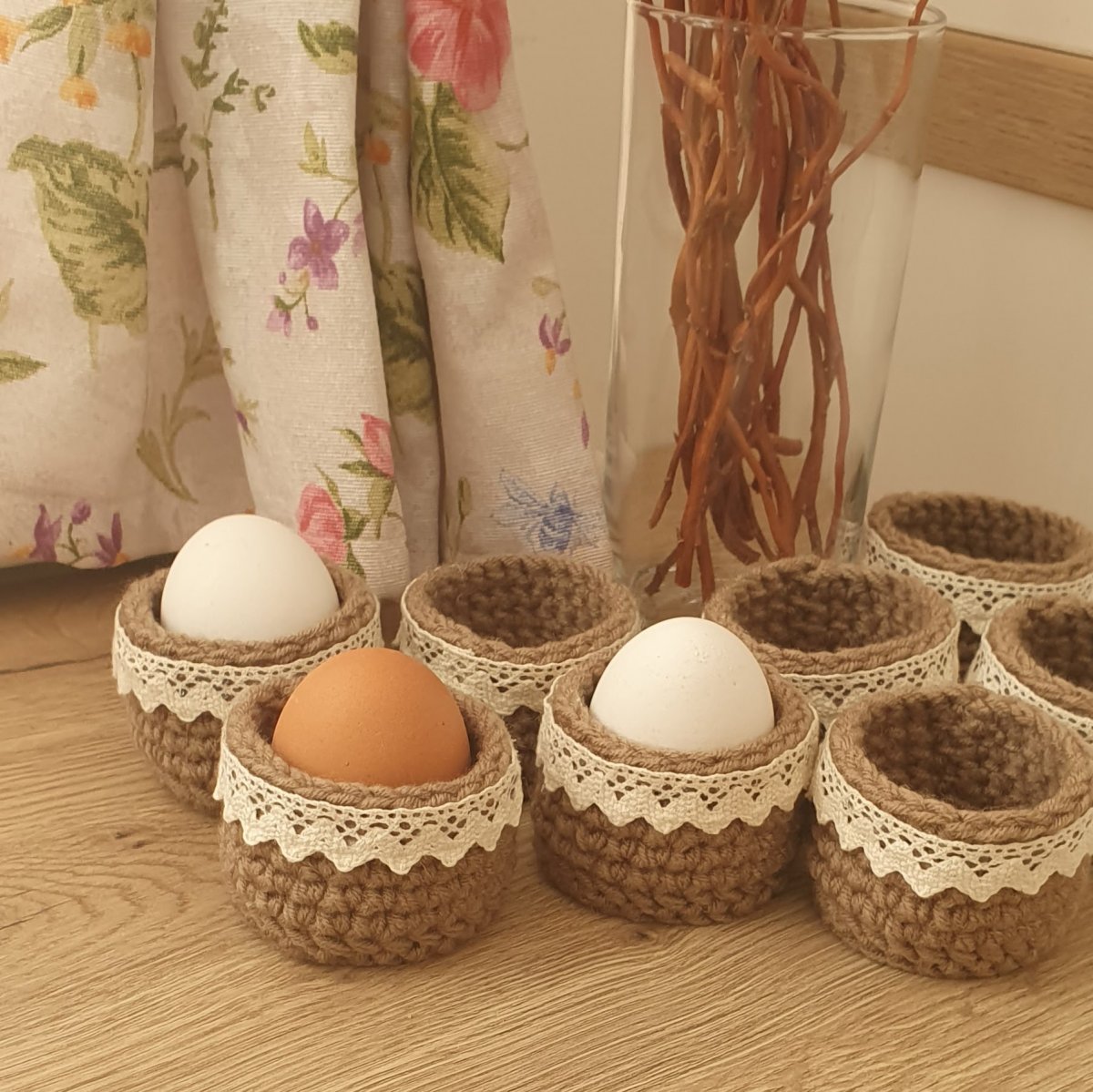 Košíčky - velikonoční - romantiacké