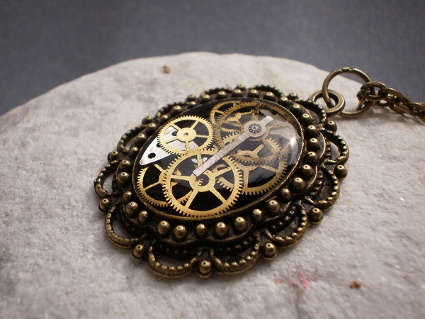 Vintage steampunk náhrdelník