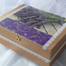 Levandulová zlatokoupel ( dřevěná krabička)