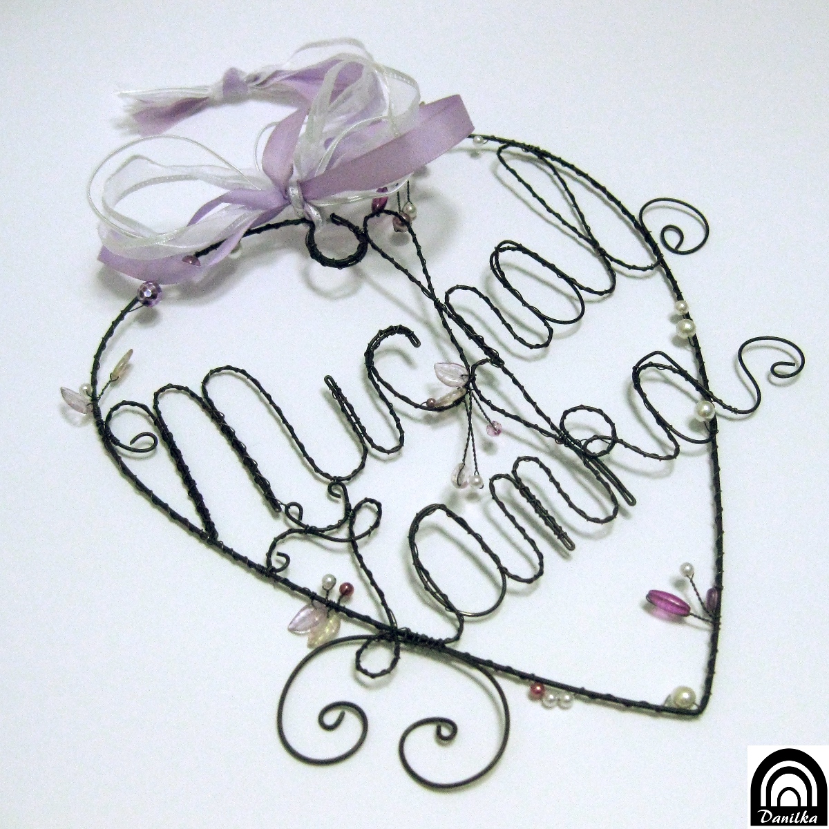 Svatební.... třeba dvoubarevně