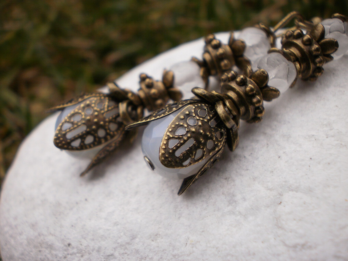 Zvonečkové vintage náušnice