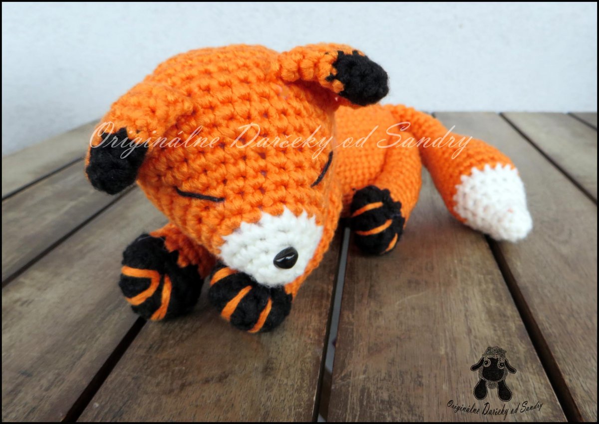 spiaca líštička LARA ... návod