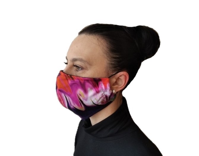 Rouška - růžovofialové šílenství