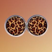 Leopardí náušnice