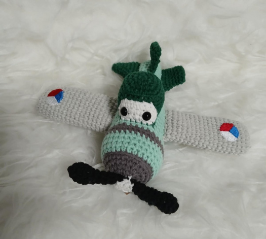 Zelenošedé letadlo