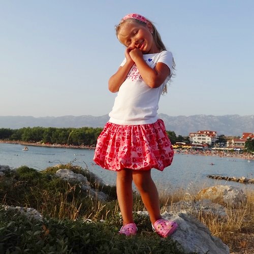 Balonová sukně love