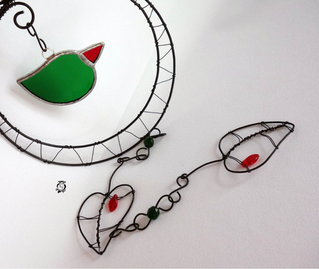 Drátovaný závěs...Žluna