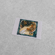 Malý bavlněný panel Alfons Mucha 3