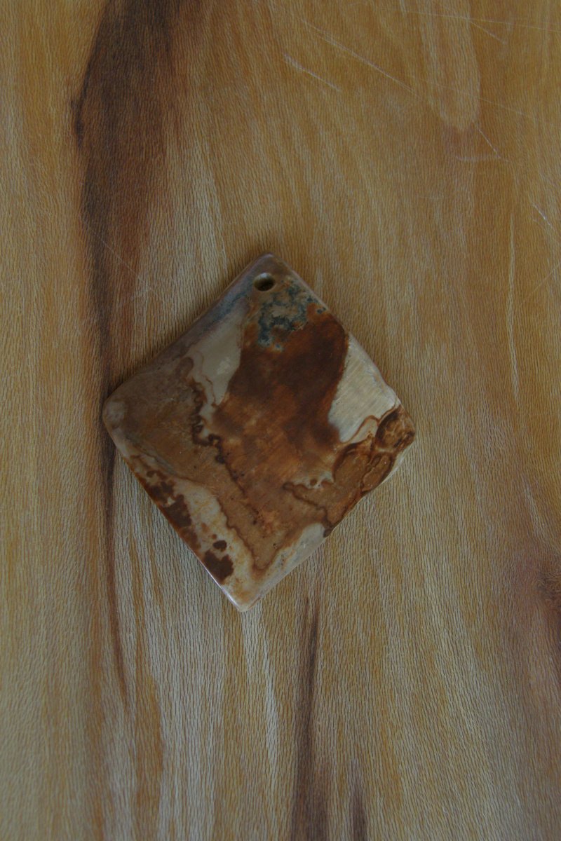 Velký přívěsek 7x6 cm. Mamutí kel.