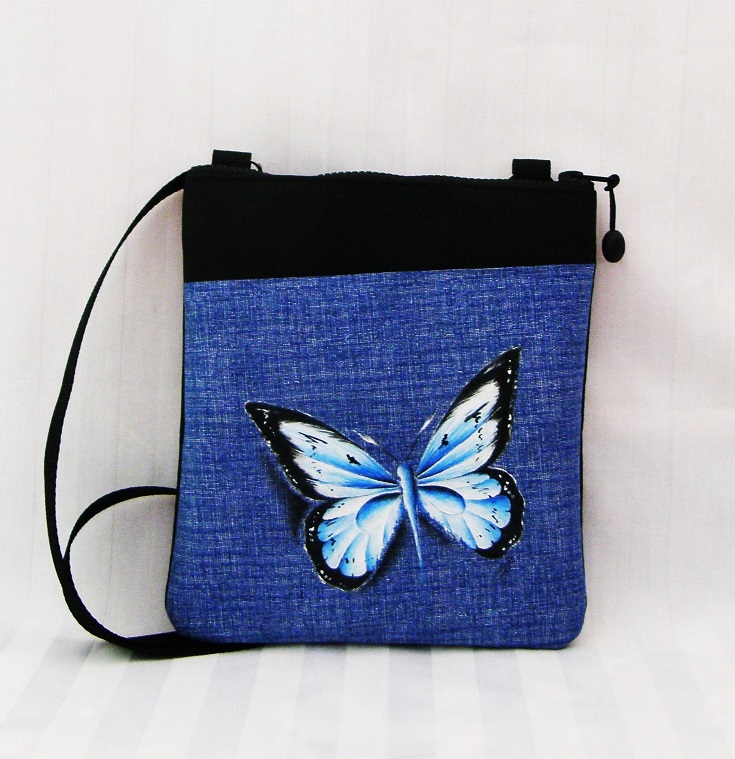 malá crossbody  s kapsou-motýl