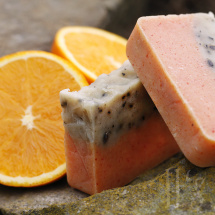 Přírodní mýdlo - Pomeranč a Vanilka