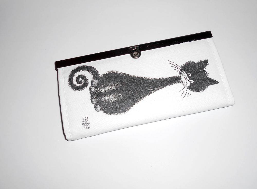 Peněženka - Sedící kocour