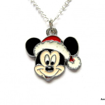 Řetízek Santa Mickey - myšák Miky