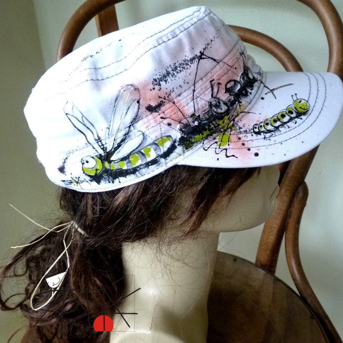 Čepice (ozdobně prošitá), 