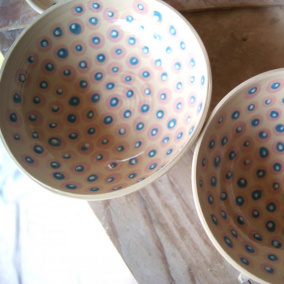 Keramika od Kateřinky - MISKA S PUNTÍKY