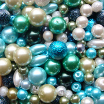 Mix, voskované perle, 40 gr.