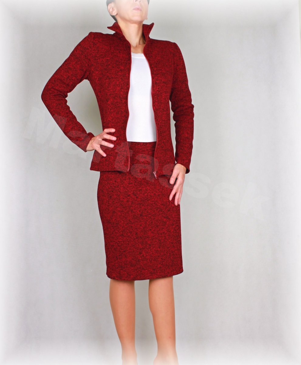 Sukně krásně hřejivá vz.190(nové barvy)