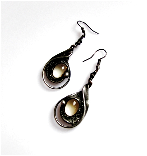 Náušnice - cínované citr(í)nky