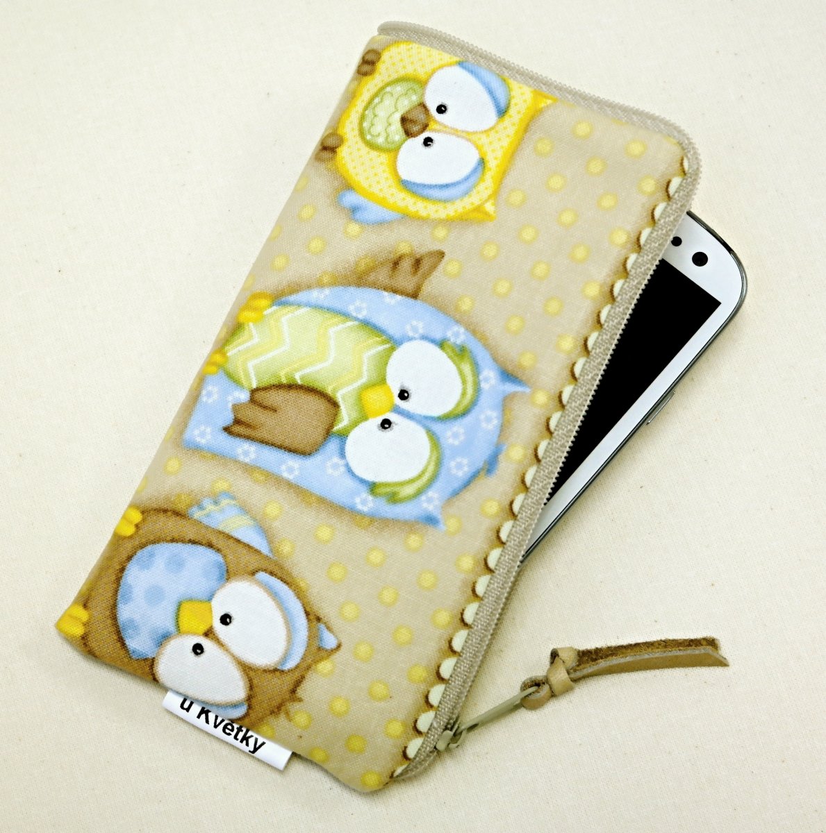 MODRÉ SOVIČKY - obal na mobil