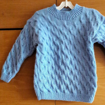 dětský pletený pulover