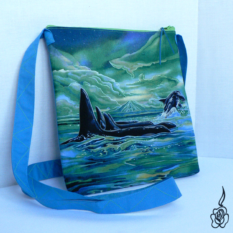 Taška mořský svět - kosatky