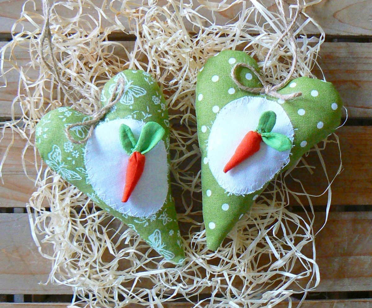 Jarní srdíčka s mrkvičkou