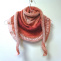 Pletený mohérový šátek-pléd