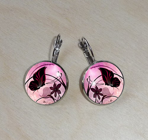 Náušnice z pryskyřice