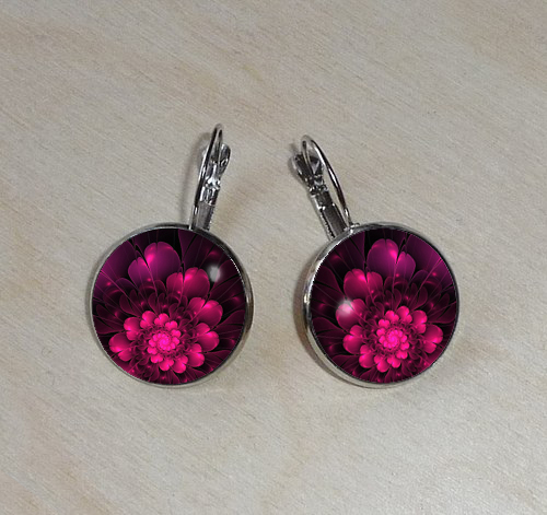 Náušnice z pryskyřice