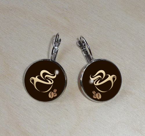 Náušnice z pryskyřice