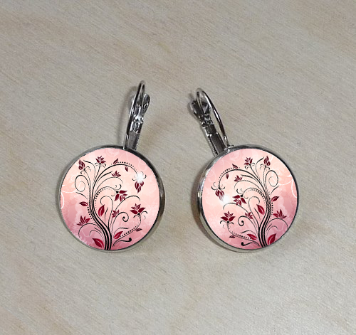 Náušnice z pryskyřice