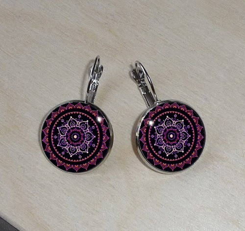 Náušnice z pryskyřice