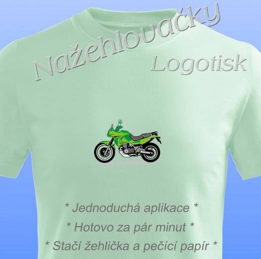 Nažehlovačka ENDURO zelená pro děti