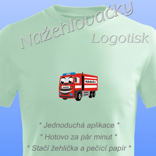 Nažehlovačka HASIČI pro děti