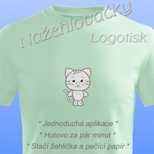 Nažehlovačka KOŤÁTKO pro děti