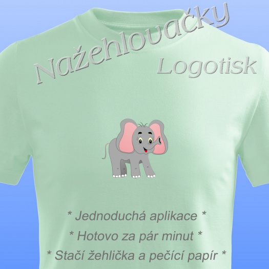 Nažehlovačka SLŮNĚ pro děti