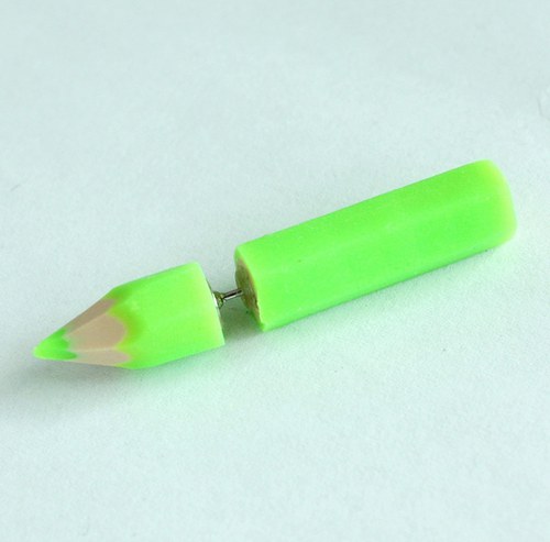 falešné roztahováky -  fimo pastelky, 1 ks