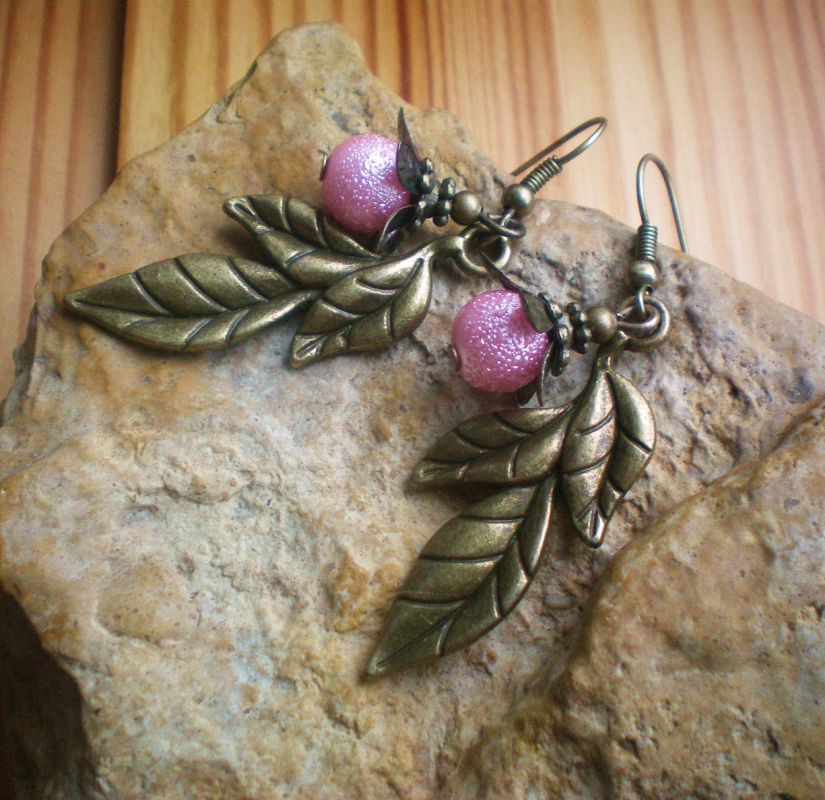 Růžovky - náušnice